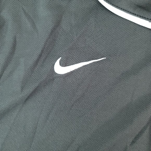 Nike Performance Polo Men's XL Gray White 476281-212 Golf Athletic R Embroidered - Picture 5 of 9